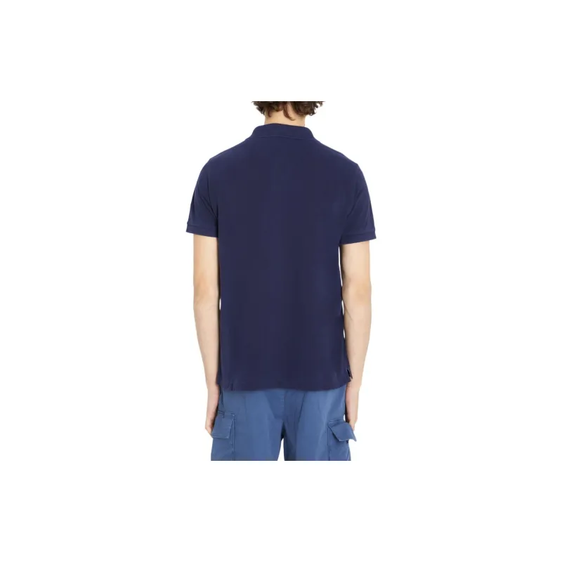 STONE ISLAND Logo patch Polo Shirt-4