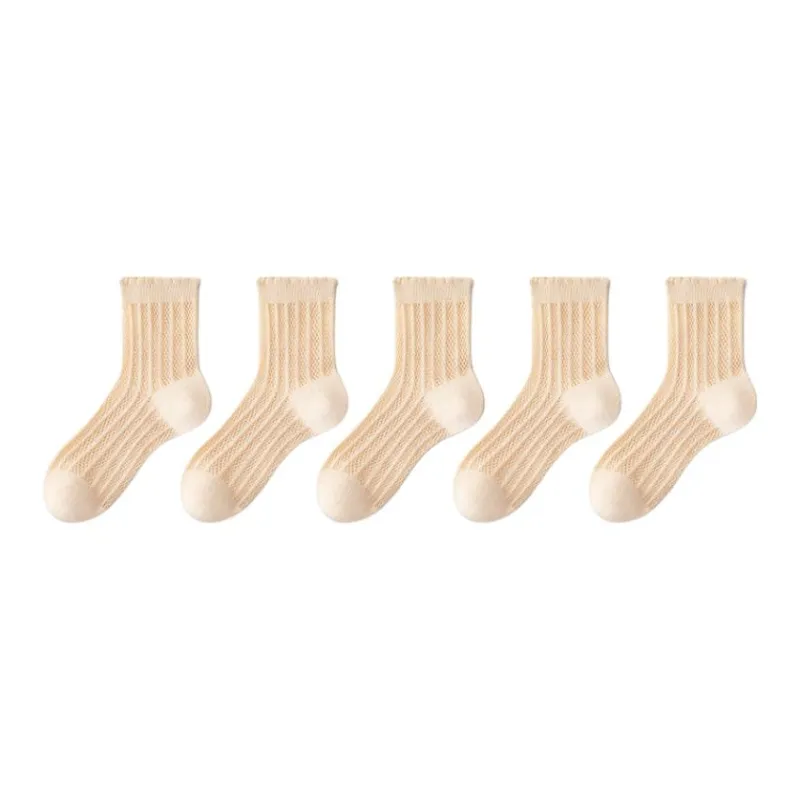 ROBINHOOD Mid Calf Socks Women's 5 Pack-30