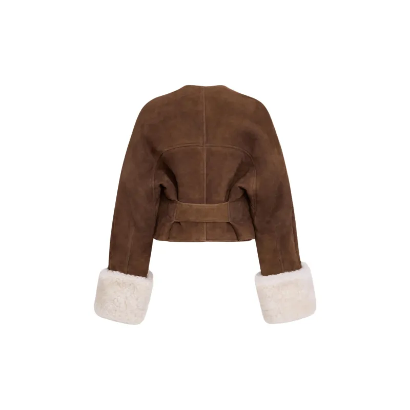 Alaia Shearling Jacket-1