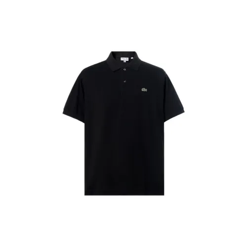 LACOSTE Polo Shirts Unisex Black