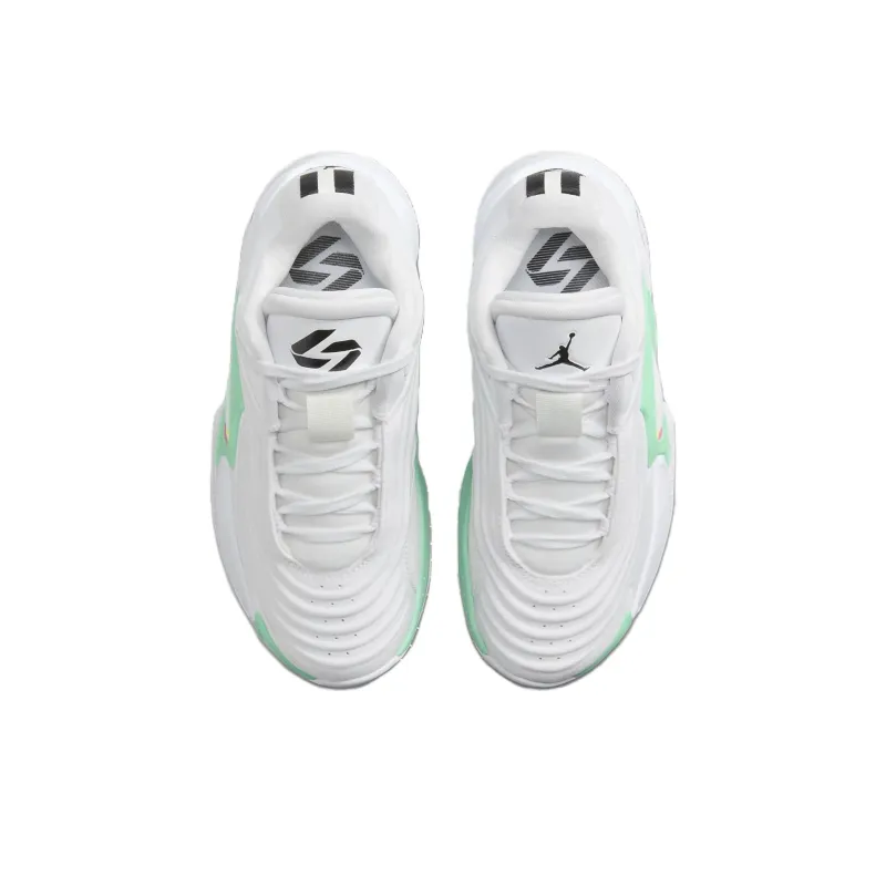 Jordan Luka 3 Anti Slip Wear Resistant Low Top Basketball Shoes White Kids'-7