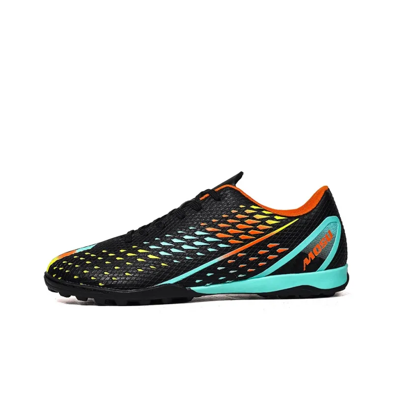 Animal claws Soccer Shoes Unisex Low Top Blue/Black-14