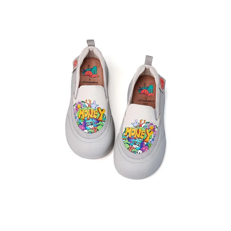 Joy&Mario Loafers Women's Camel/Light Gray/Yellow-7