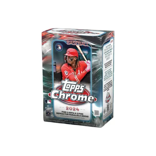 Topps 24 Chrome Baseball Value Box Grenade Baseball MLB Collectible Card Star Card Sports Cards Whole Box