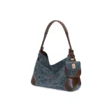 Vintage Denim+Denim Earphone Case