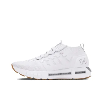 Under Armour Anti Slip Wear Resistant Mid Top Casual Shoes Unisex White