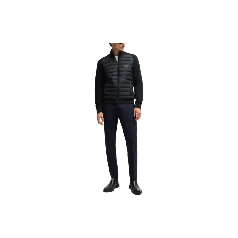 HUGO BOSS Logo Badge Zip Up Jacket-1