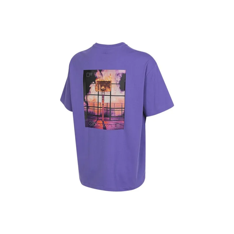 Adidas BB PHOTO T Shirt Men's Purple-1