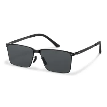 HELMER Alloy Square Sunglasses Unisex