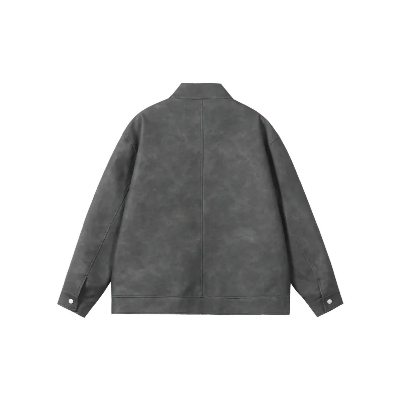NANDCHN Leather Jackets Unisex-3