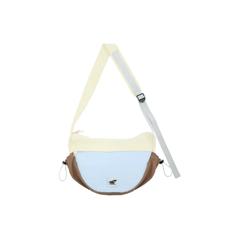VAOPER Polyester Crossbody Bag, Dumpling Bag Regular Women's Black Gray Blue Multicolor Yellow Blue Multicolor-0