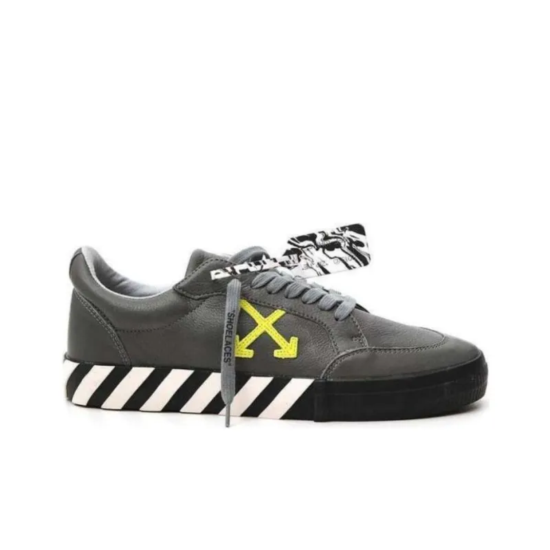 OFF WHITE Low Vulc Grey Green Fluo AW20-1