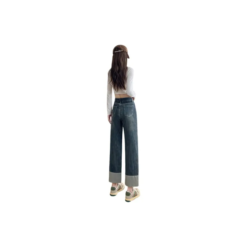 Oudifu Jeans Women's-5