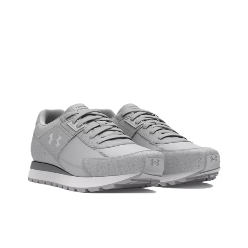 Under Armour Essential Breathable And Lightweight Low Top Running Shoes Men's Gray-2