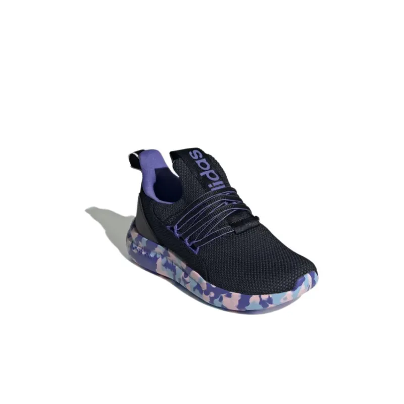 Adidas LITE RACER ADAPT 7.0 Anti Slip Wear Resistant Low Top Kids Lifestyle Shoes Black Pink Blue Kids'-3