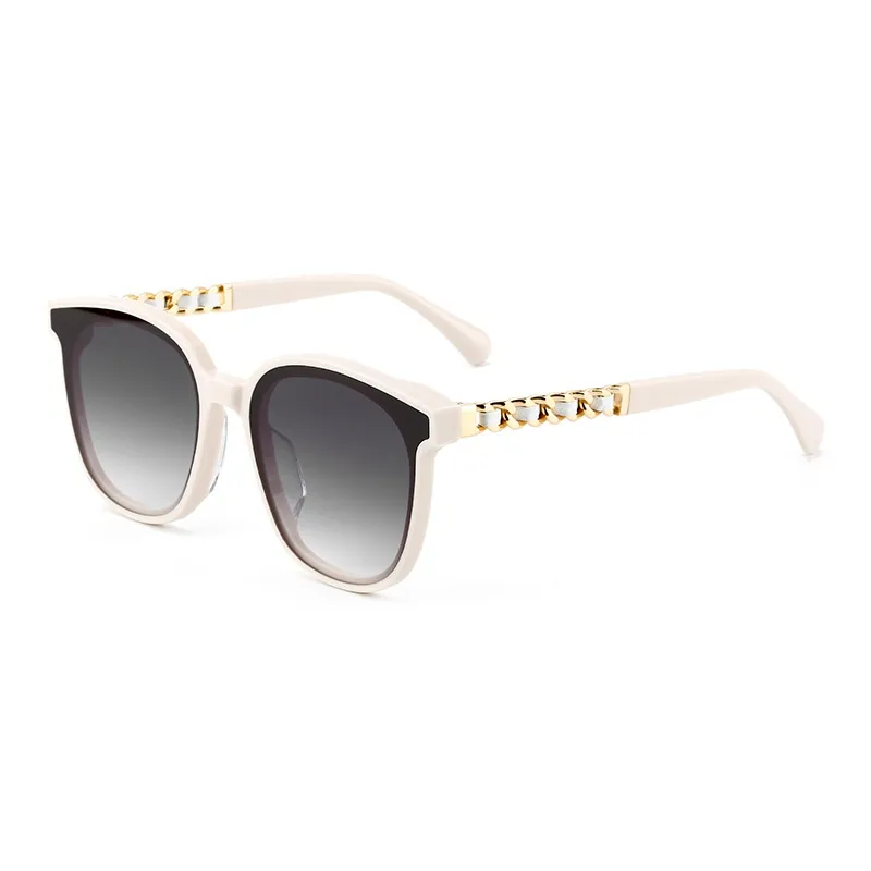 SUPER SUNG Plate And Metal Round Sunglasses Unisex-7