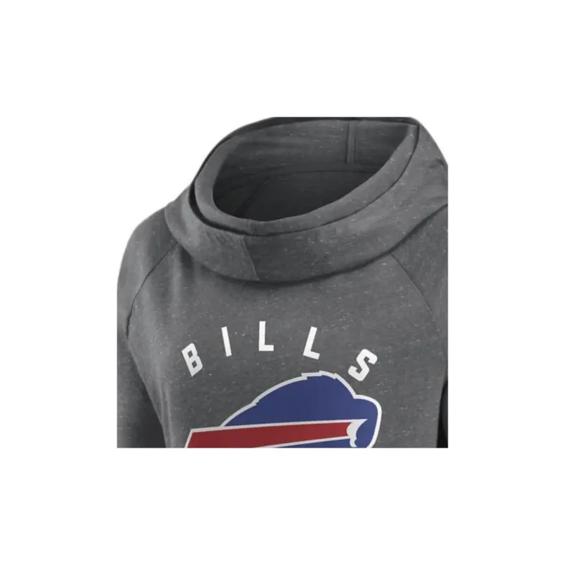 Nike Team NFL Buffalo Bills Sweatshirt Women's Charcoal Gray-3