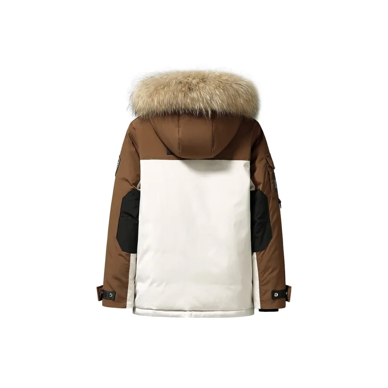 Yalu Thickened Extreme Cold White Duck Down Down Jacket Unisex Down Jacket For Winter Unisex-0