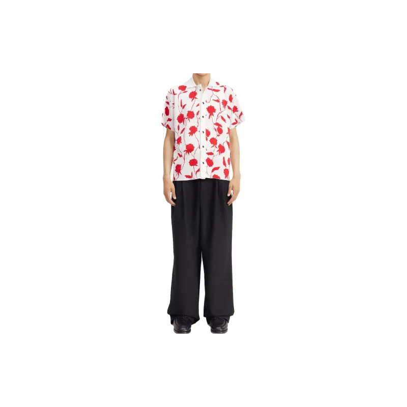 Jacquemus La Chemise Maille Rose jacquard Shirt-1