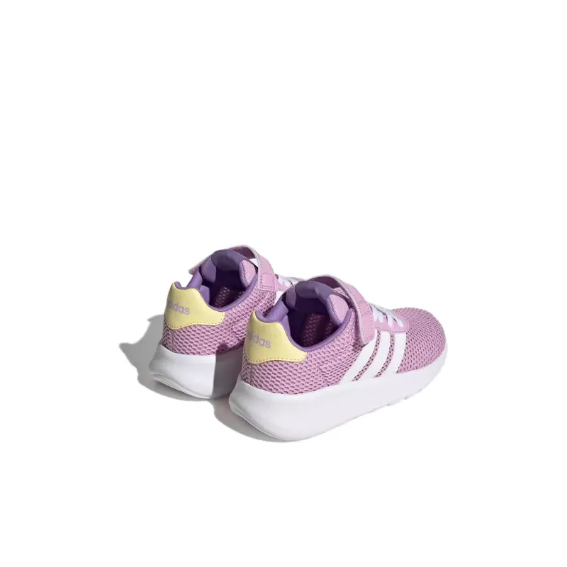 Adidas LITE RACER 3.0 Abrasion Resistant Low Top Kids Lifestyle Shoes Pink Kids'-3