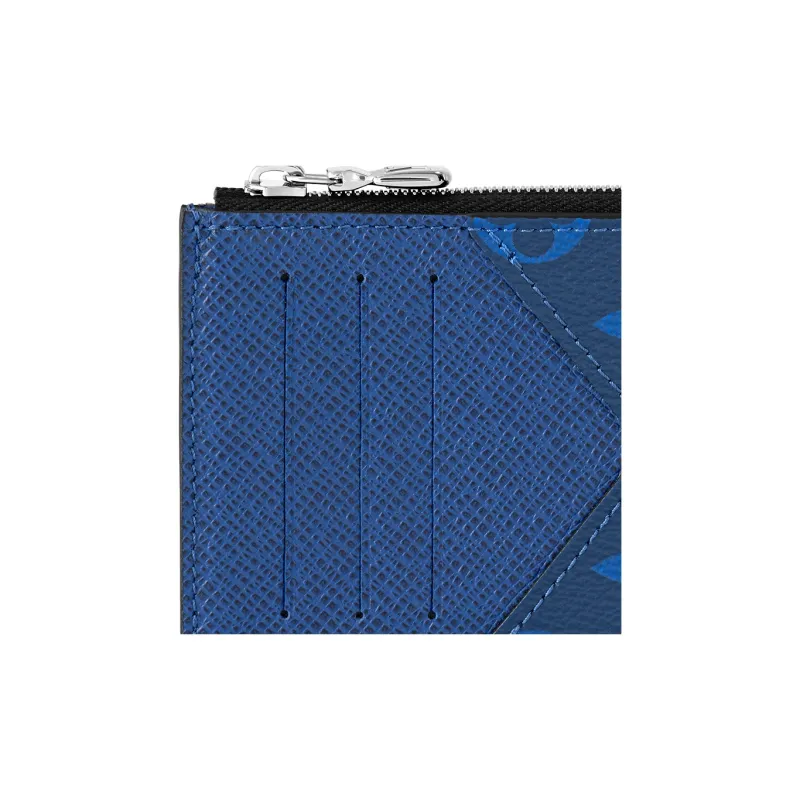 LOUIS VUITTON Coin Card Holder Monogram Pacific Taiga Blue-4
