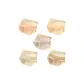 MY-8922/Pink+Apricot+Light Blue+Light Green+Khaki/5 Pack