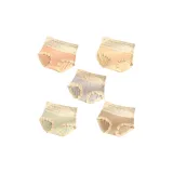 MY-8922/Pink+Apricot+Light Blue+Light Green+Khaki/5 Pack