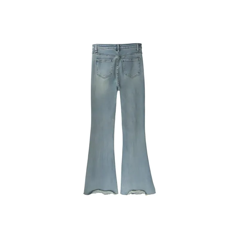 SEE YOU TOMORROW SISTERS Jeans Women's Light Blue-1