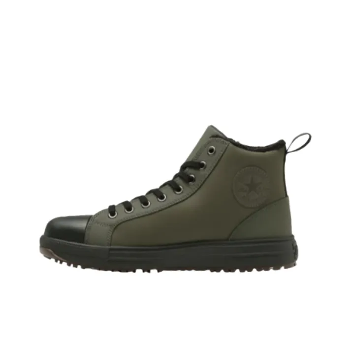 Converse All Star Shock Absorbers With Slip Resistant Features High Top Casual Shoes Unisex Green-0