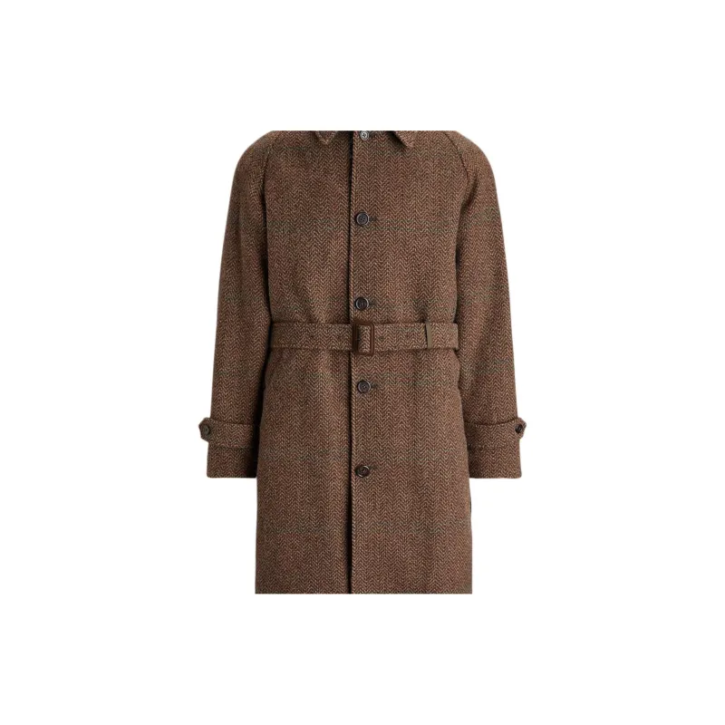 Polo Ralph Lauren SS24 Coats Men's Brown-4