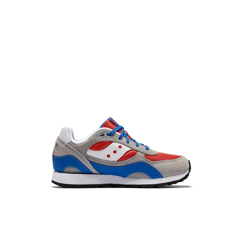 saucony Shadow 6000 Big Kid 'Grey Blue Red'-1