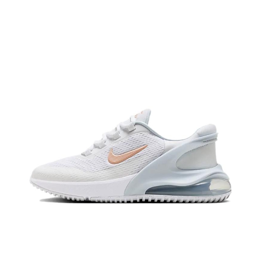 Nike Air Max 2024 270 Gs White and Turf Orange Kids Size 4y Womens 6