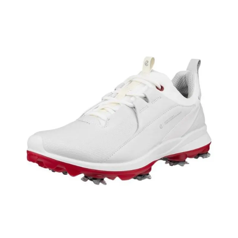 Ecco Low Top Golf Shoes Women's White-2