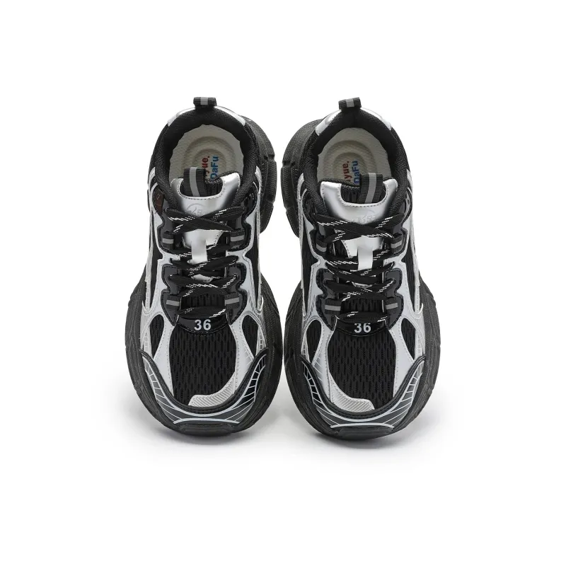 Dafu Leaps Forward Anti-Slip Wear-Resistant Low-Top Chunky Sneakers Women's-2
