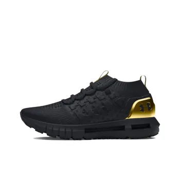 Under Armour Anti Slip Wear Resistant Mid Top Casual Shoes Unisex Black