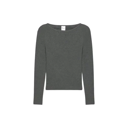 ARITZIA T-Shirts Women's Heather Charcoal/Stone Phoebe Zhennan Charcoal