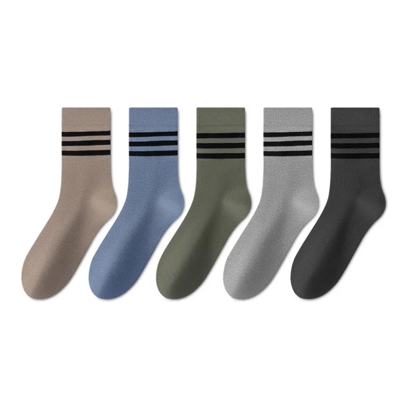 MIIOW Mid Calf Socks Men's Combo Set-3