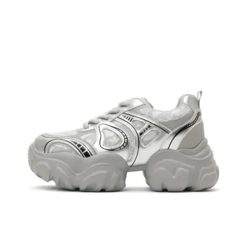DAPHNE Cushioning, Slip Resistant, And Abrasion Resistant Low Top Chunky Sneakers Women's