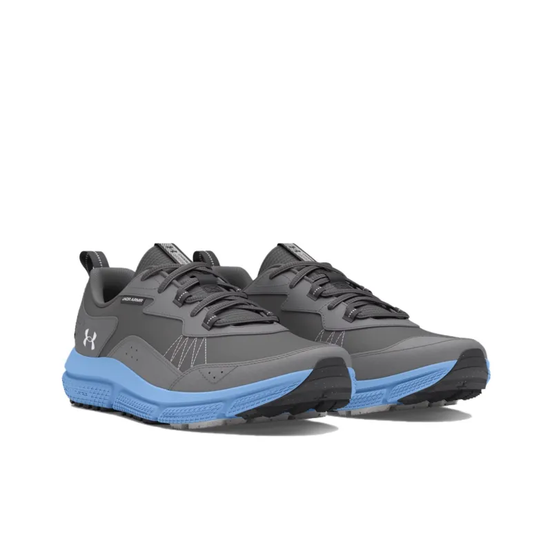 Under Armour Charged Verssert 2 Anti Slip Wear Resistant Low Top Casual Running Shoes Unisex Dark Gray-2