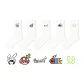 Summer Embroidery Crew Socks-5 Pack[7A Antibacterial Odor-Resistant]