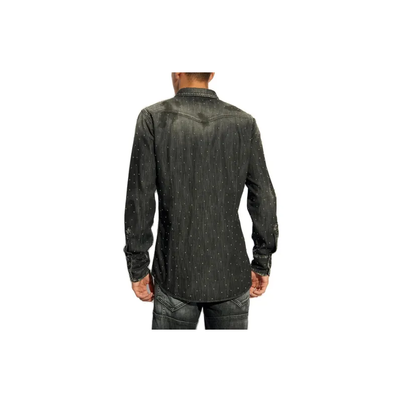 Dsquared2 Studded Denim Shirt-2
