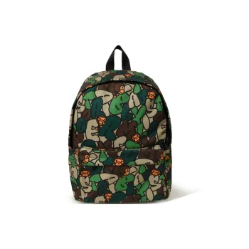 BABY MILO STORE BY A BATHING APE Fabric Backpack Regular Unisex Dark Green