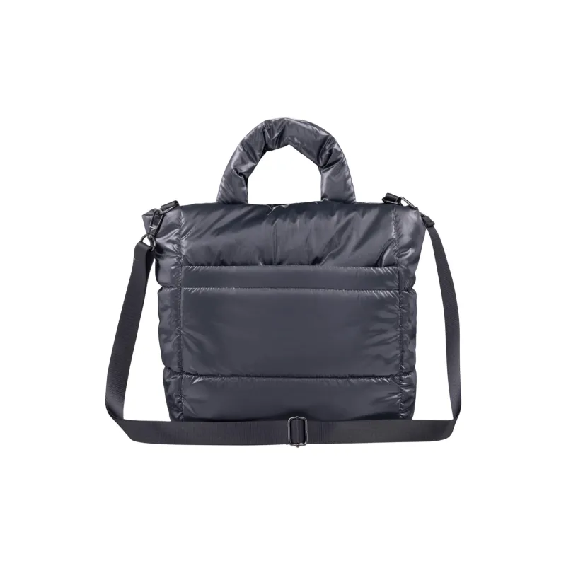 THE NORTH FACE Nylon Tote Bag Shopping Bag Shoulder Bag Crossbody Bag Handbag Large Size Unisex Silver Gray-1