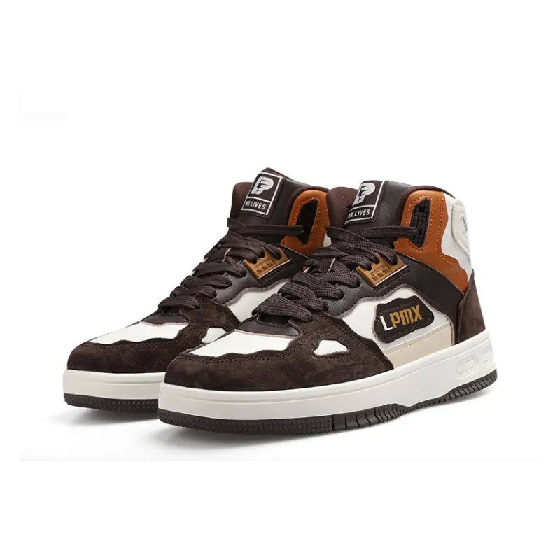 LPMX Anti-Slip Wear-Resistant High-Top Skateboard Shoes Men's-12