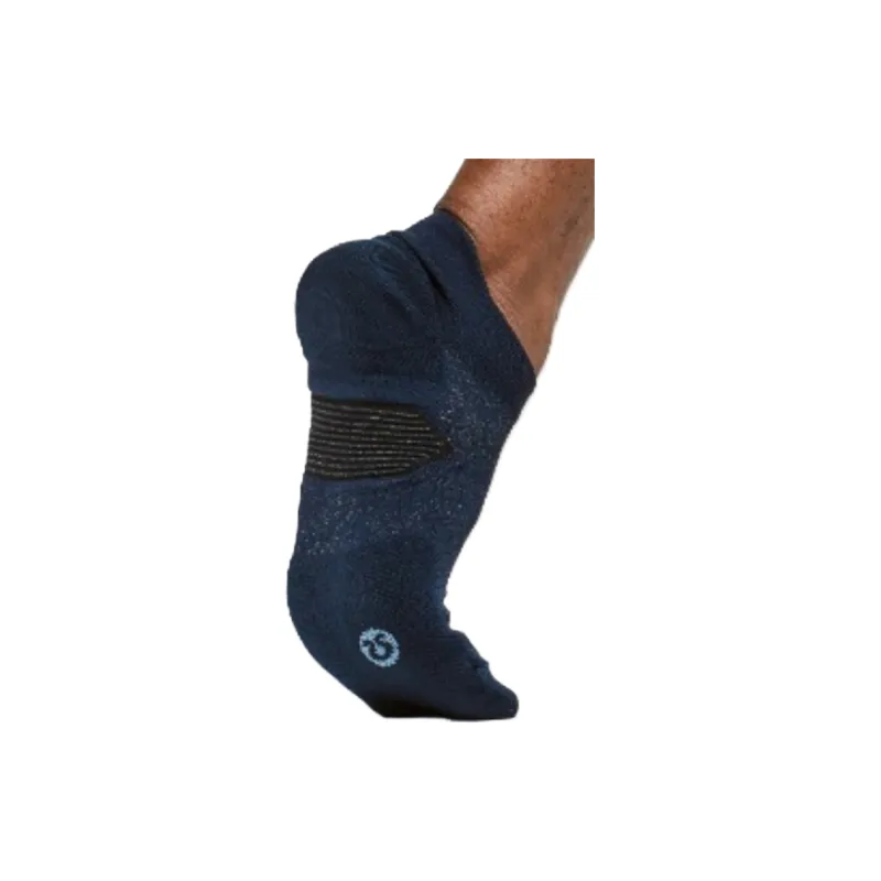 Lululemon T.H.E. Men's Sports Socks *Silver Ankle Socks Men's Marine Blue/Deep Blue-1