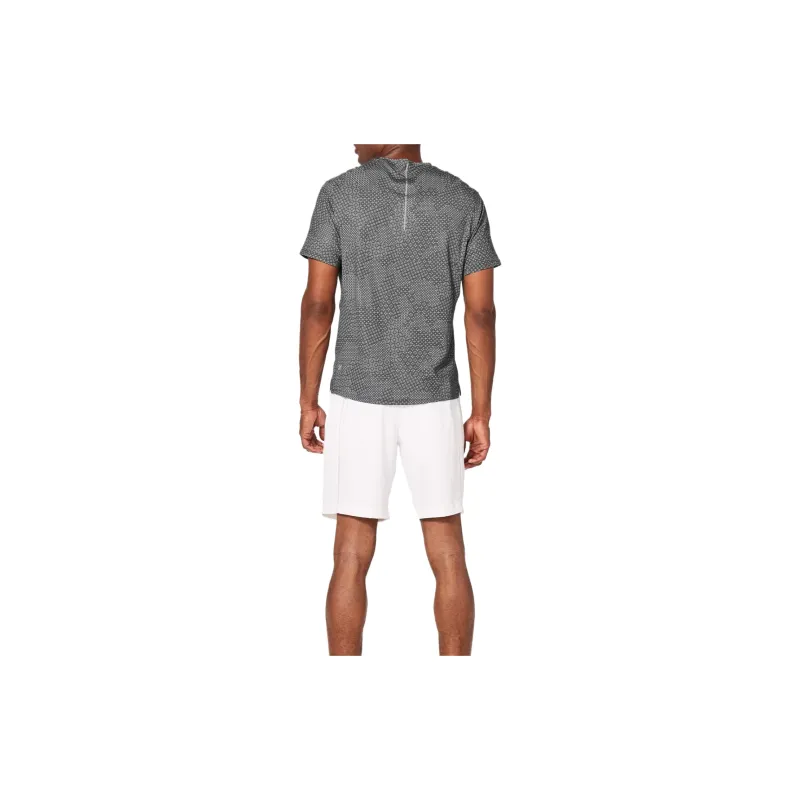 Lululemon Run Out T-Shirt Men's Dark Gray White-1