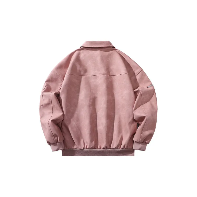 FAX FOR FMACM Leather Jacket Unisex-3