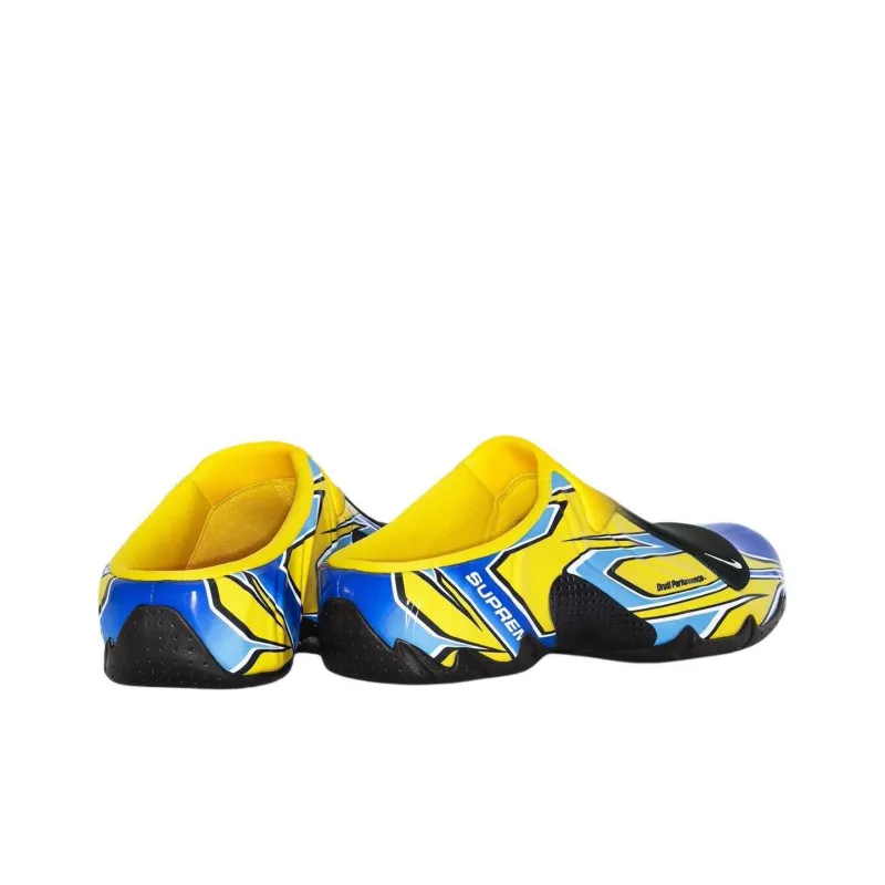 Nike Clogposite Supreme Opti Yellow Blue-3
