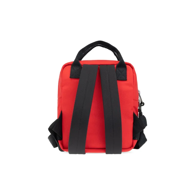 Balenciaga Recycled Nylon Portable Backpack Men's Red/Black-3