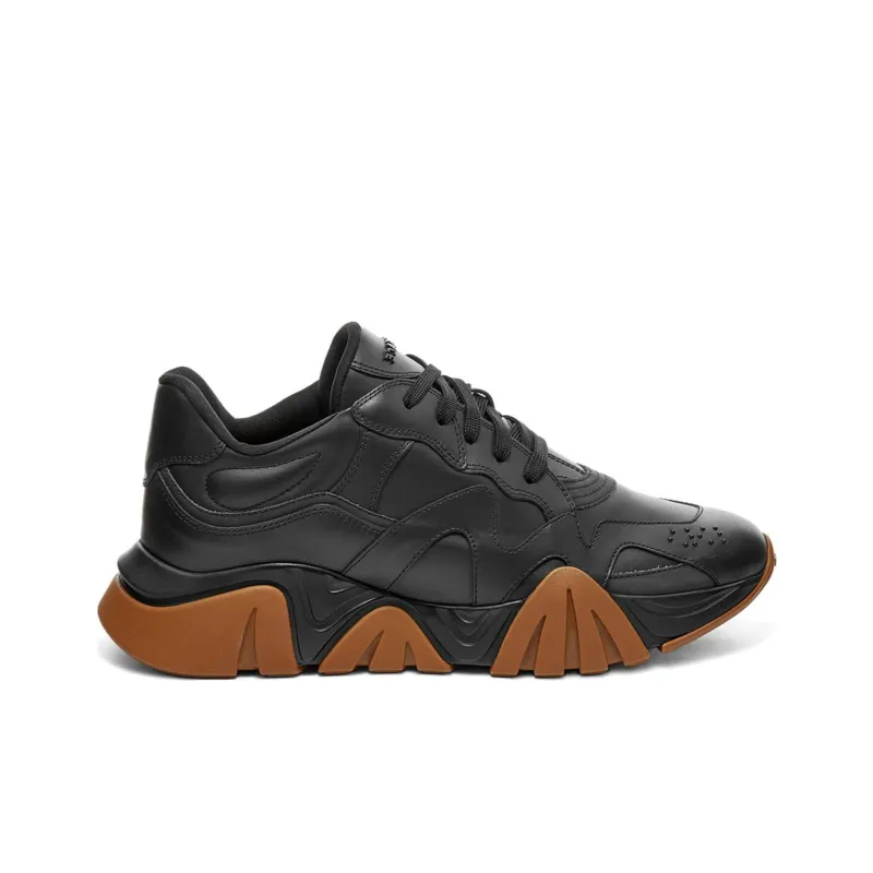 VERSACE Low Top Sports Casual Shoes Men's Black-1